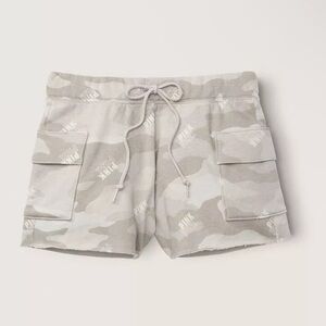 Victoria’s Secret pink cargo shorts grey camo shorts